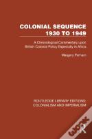 Colonial Sequence 1930 To 1949