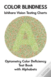 Capa do artigo Color Blindness Ishihara Vision Testing Charts Optometry Color Deficiency Test Book With Alphabets
