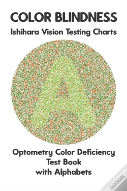 Capa do artigo Color Blindness Ishihara Vision Testing Charts Optometry Color Deficiency Test Book With Alphabets
