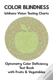Color Blindness Ishihara Vision Testing Charts Optometry Color Deficiency Test Book With Fruit & Vegetable