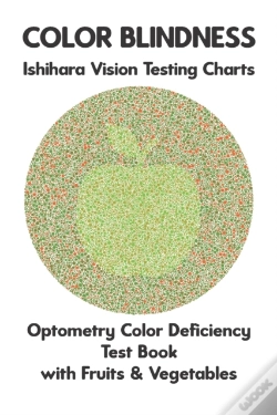 Capa do artigo Color Blindness Ishihara Vision Testing Charts Optometry Color Deficiency Test Book With Fruit & Vegetable