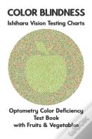 Color Blindness Ishihara Vision Testing Charts Optometry Color Deficiency Test Book With Fruit & Vegetable