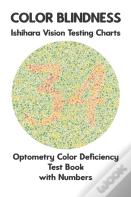 Color Blindness Ishihara Vision Testing Charts Optometry Color Deficiency Test Book With Numbers