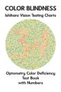 Color Blindness Ishihara Vision Testing Charts Optometry Color Deficiency Test Book With Numbers - Preview