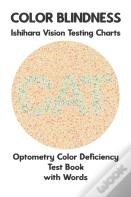 Color Blindness Ishihara Vision Testing Charts Optometry Color Deficiency Test Book With Words