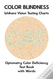 Color Blindness Ishihara Vision Testing Charts Optometry Color Deficiency Test Book With Words
