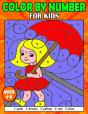 Color By Number Book For Kids Ages 4-8 - Preview
