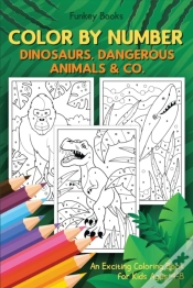 Capa do artigo Color By Number - Dinosaurs, Dangerous Animals & Co.