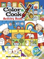 Capa do artigo Color & Cook Activity Book With 50 Stickers!