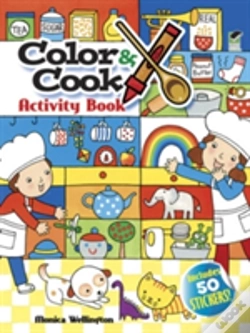 Capa do artigo Color & Cook Activity Book With 50 Stickers!