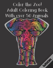 Capa do artigo Color The Zoo! Adult Coloring Book With Over 50 Animals.