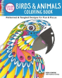Color This! Birds & Animals Coloring Book - Preview
