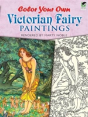Color Your Own Victorian Fairy Paintings - Preview
