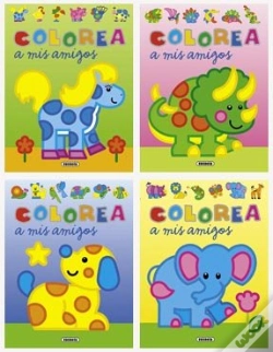 Capa do artigo Colorea A Mis Amigos (4 Títulos)