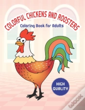 Capa do artigo Colorful Chickens & Roosters Coloring Book For Adults