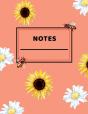 Colorful Notebook With A Floral Design - Preview