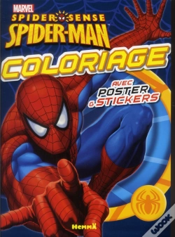 Capa do artigo Coloriage Avec Poster & Stickers Marvel Ultimate Sense Spiderman