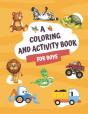 Coloring And Activity Book For Boys - Preview