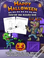 Coloring And Activity Book - Halloween Edition