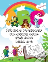 Coloring Animals Alphabet Book For Kids