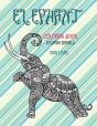 Coloring Animals Coloring Book - Easy Level - Elephant - Preview