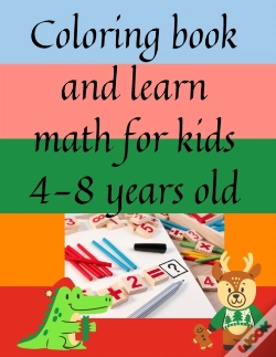 Capa do artigo Coloring Book And Learn Math For Kids 4-8 Years Old