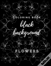 Capa do artigo Coloring Book Black Background Flowers
