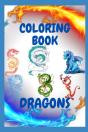 Coloring Book  Dragons - Preview