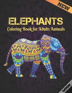 Capa do artigo Coloring Book For Adults Animals Elephants