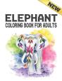 Coloring Book For Adults Elephant - Preview