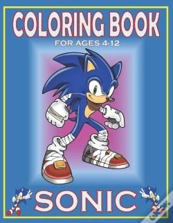 Capa do artigo Coloring Book For Ages  4-12 Sonic