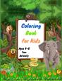Coloring Book For Kids Ages 4-8 Fun Activity - Preview