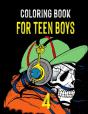 Coloring Book For Teen Boys 4 - Preview