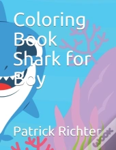 Coloring Book Shark For Boy