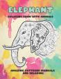 Coloring Book With Animals - Amazing Patterns Mandala And Relaxing - Elephant - Preview