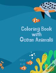 Coloring Book With Ocean Animals