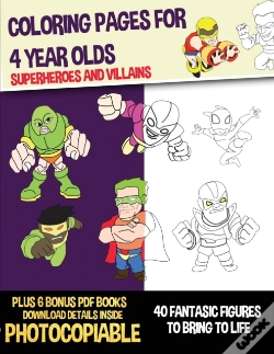 Capa do artigo Coloring Pages For 4 Year Olds (Superheroes And Villains)