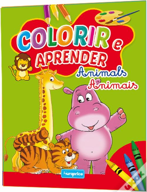 Colorir e Aprender - Animals / Animais - Livro - WOOK