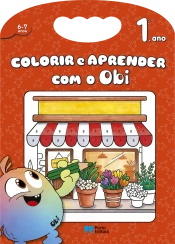 Capa do artigo Colorir e aprender com o Obi - 1.º ano
