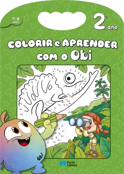 Capa do artigo Colorir e aprender com o Obi - 2.º ano
