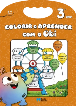 Capa do artigo Colorir e aprender com o Obi - 3.º ano