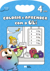 Colorir e aprender com o Obi - 4.º ano