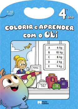 Capa do artigo Colorir e aprender com o Obi - 4.º ano