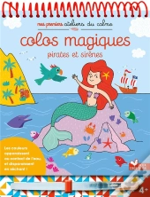 Colos Magiques Pirates Et Sirenes - Bloc Avec Feutre A Eau