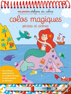 Capa do artigo Colos Magiques Pirates Et Sirenes - Bloc Avec Feutre A Eau