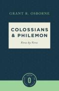 Colossians & Philemon Verse By Verse