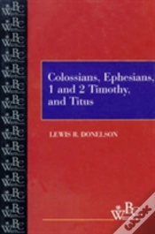 Capa do artigo Colossians, Ephesians, First And Second Timothy And Titus
