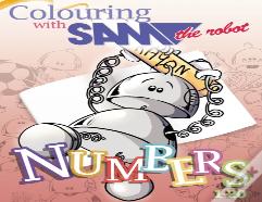 Colouring With Sam The Robot - Numbers