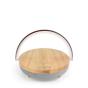 PRIXTON Bluetooth Speaker Light Charging Base LED Lamp - Wood - Preview