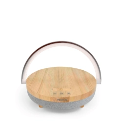 Capa do artigo PRIXTON Bluetooth Speaker Light Charging Base LED Lamp - Wood